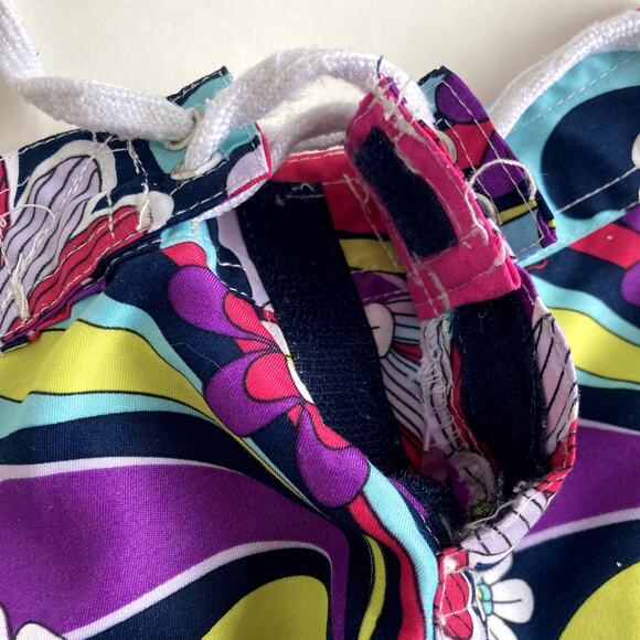 Kanu Surf Retro Hippie Floral Board Shorts - 5 - Picture 4 of 8